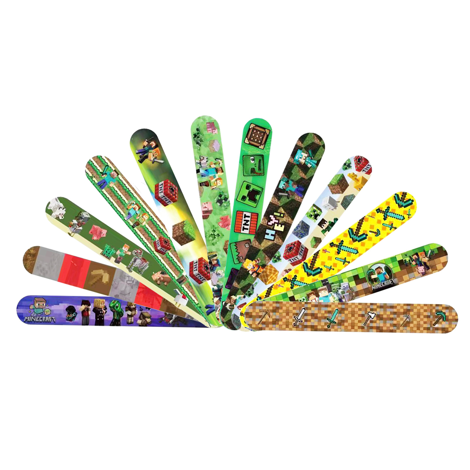 Mi mundo collar compuesto adhesivo conjunto de pegatinas decorativas regalo cuadrado pixel tema de juego