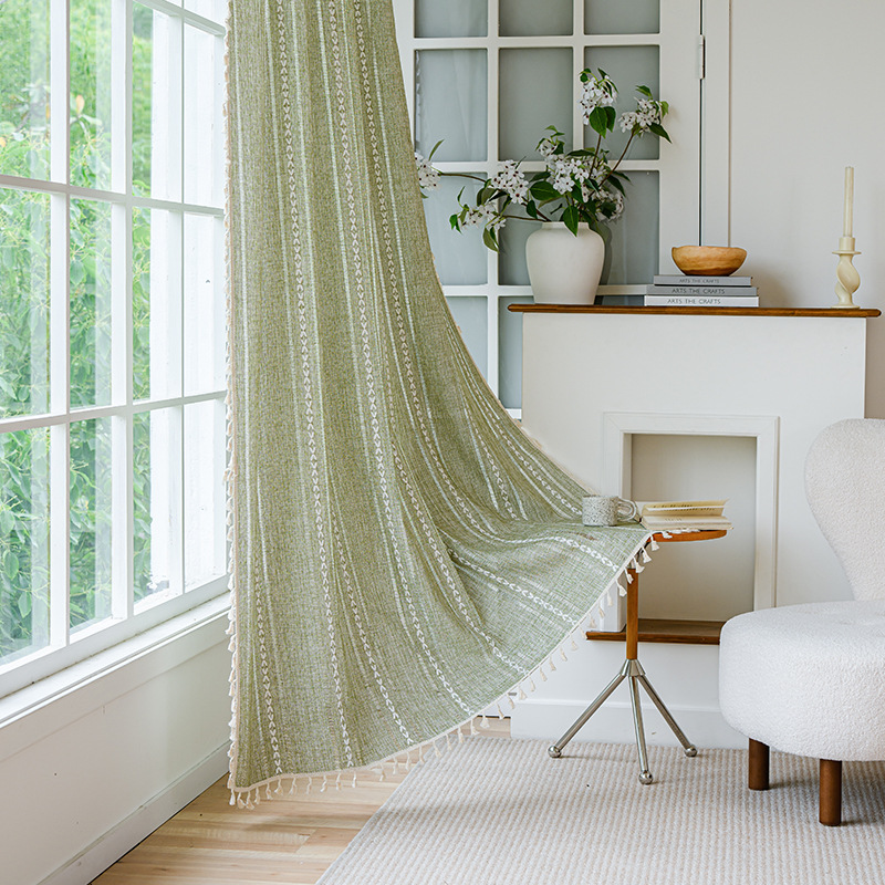 모카 스트라이프 그린 - 펀치