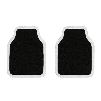 Universal Foot Pad foot mat wire ring universal single-piece - black-and-white-contrast-color-main-and-co-pilot-2-pieces