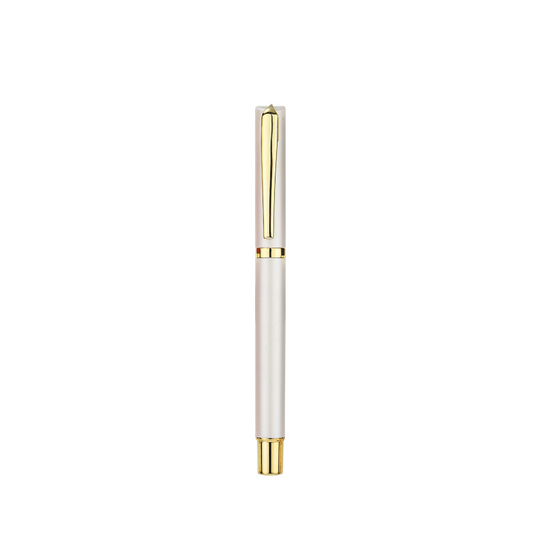 Colgante blanco de oro