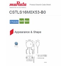 CSTLS16M0X53-A0 ����oԴ����CSTLS16M ���w16M�մ�ֱ��3�_ 16M
