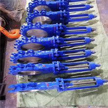 刀闸阀 插板阀 PZ73X-16C PZ73F-16C 铸钢明杆矿浆 灰渣刀型闸阀