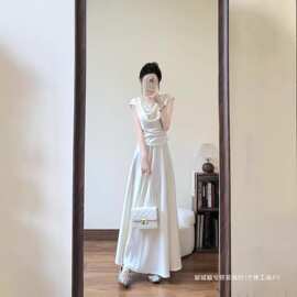 夏季穿搭酷盐系时尚减龄网红炸街可盐可甜港风复古chic两件套装女