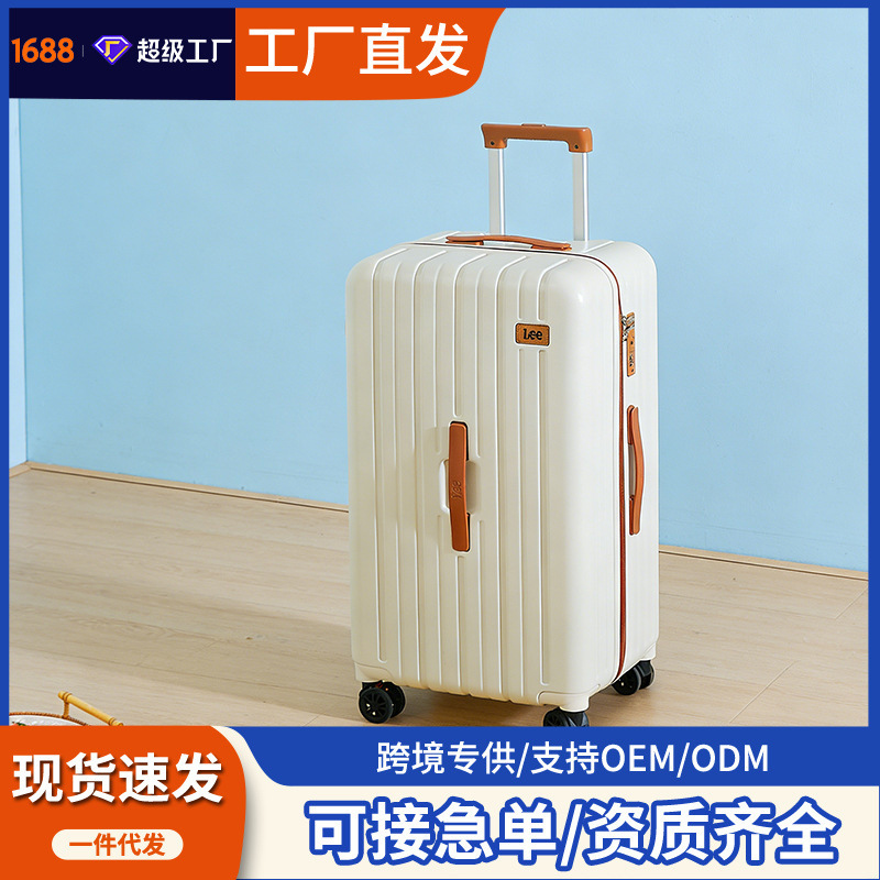 Lee Suitcase Trolley Case for Women Thickeneded Strong and Durable Zipper Suitcase for Boys 20inch Boarding Password Box 24