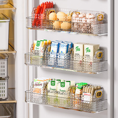 Aijada refrigerator side door storage box food-grade inner special crisper kitchen vegetable and fruit sorting and organizing artifact