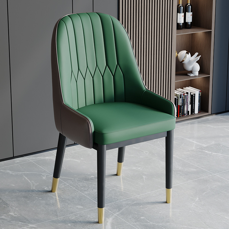 녹색 얼굴 _ 브라운 백 _ 골드 다리 세트