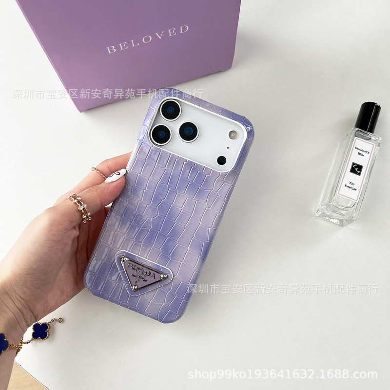高级感扎染潮牌保护套适用iPhone17ProMax轻奢欧美风苹果16手机壳|undefined