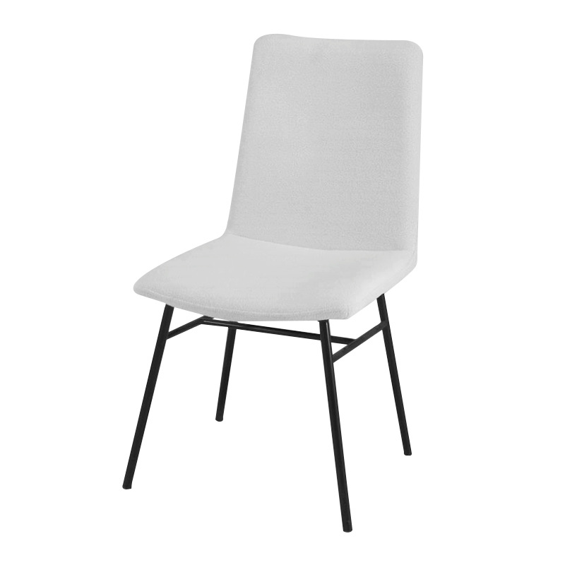 Mesa de comedor personalizada de eBay silla de madera maciza silla de respaldo de tela ligera de lujo silla de comedor de alta calidad silla de comedor
