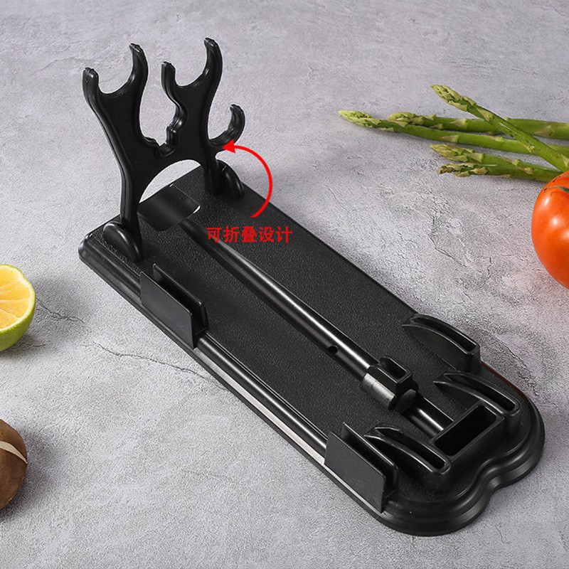 Juego de cuchillos de cocina, complemento alimenticio, cuchillo de fruta, juego de tres piezas, cuchillo de cocina de acero inoxidable, tabla de cortar, juego completo de cuchillos dos en uno