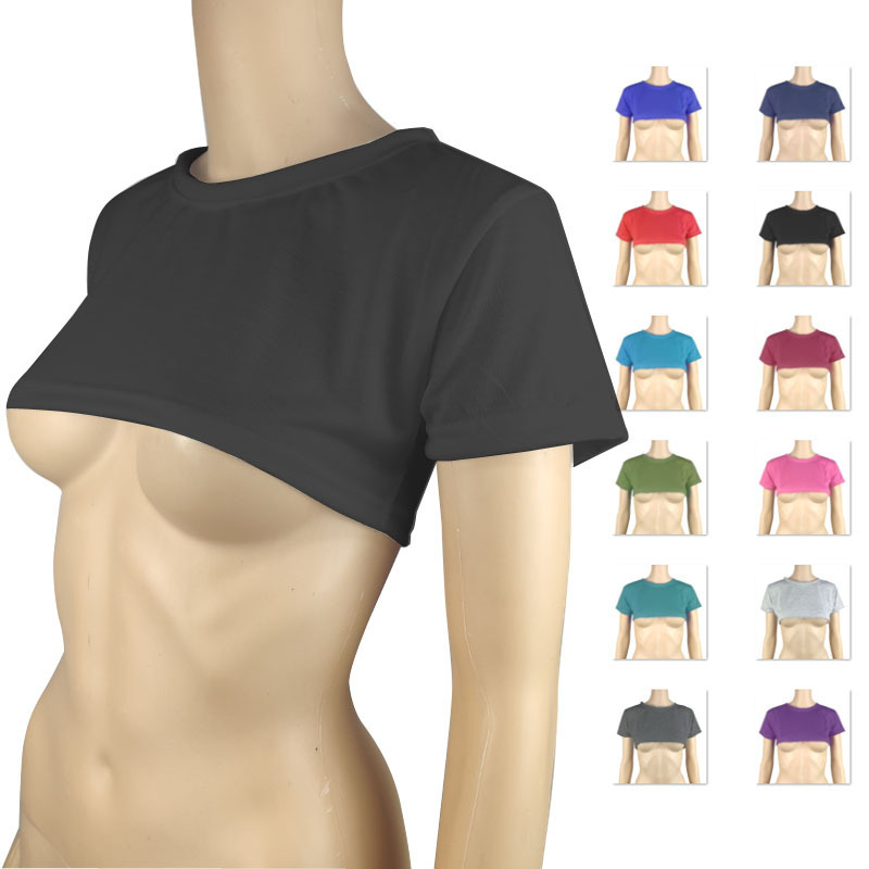 2026 Cross-Border Aliexpress Half-Bust, Midriff-Baring, Waist-Revealing Short T-Shirt, Half-Breasted, Short-Sleeved, Tight-Fitting, Anime, Lazy Man, Flirtatious Gentleman 2026 Cross-Border Aliexpress Half-Bust, Midriff-Baring, Waist-Revealing Short T-Shirt, Half-Breasted, Short-Sleeved, Tight-Fitting, Anime, Lazy Man, Flirtatious Gentleman