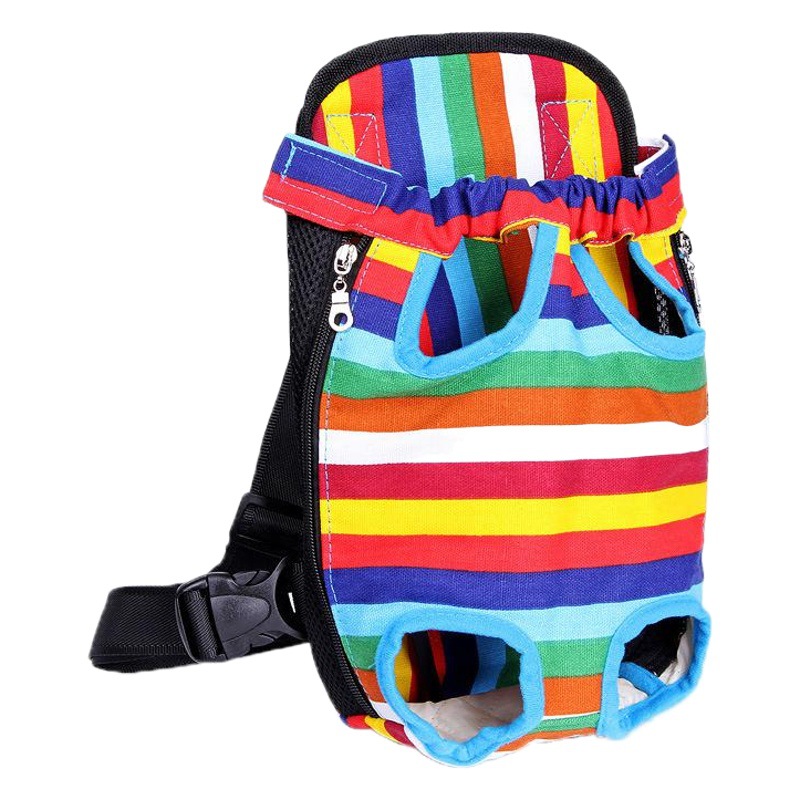 Atrás mascota portátil gato bolsa perro pecho mochila peluche perro gato correa exterior correa trasera perro artefacto