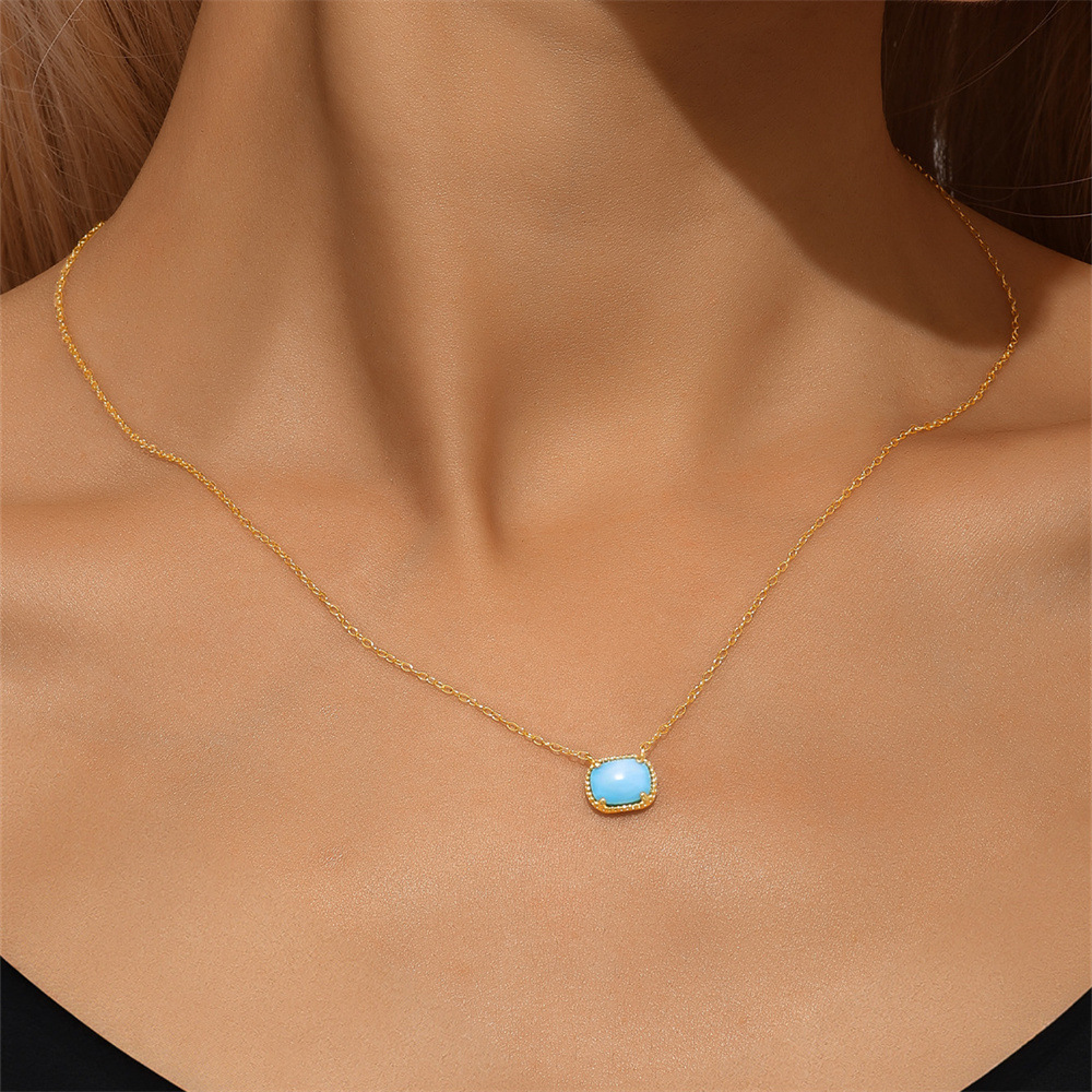 Pendant Necklace Classification 925 Sterling Silver Geometric 925 Sterling Silver Cable Chain Pendant Necklace
