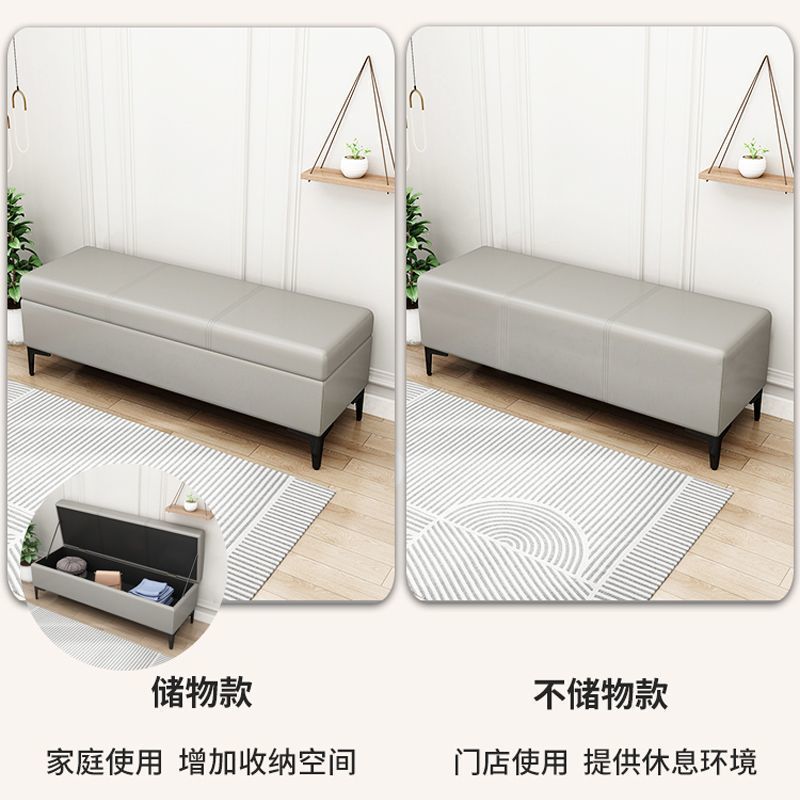 换鞋凳家用门口入户穿鞋柜服装店可坐长条沙发收纳凳床尾储物凳子|undefined