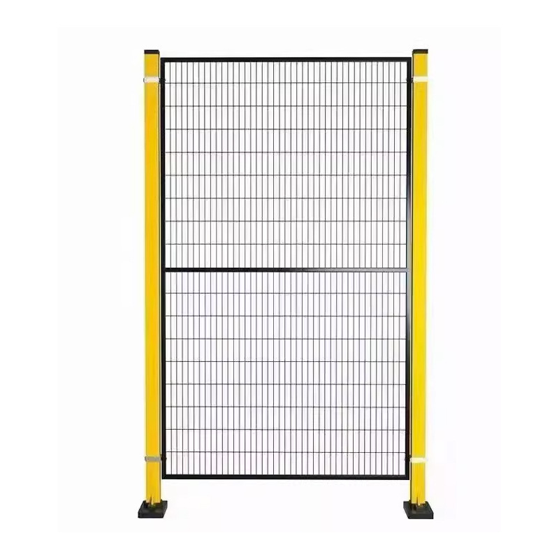 Taller robot de barrera de aislamiento almacén barrera de aislamiento fábrica barrera de aislamiento temporal barrera de aislamiento móvil puerta de malla