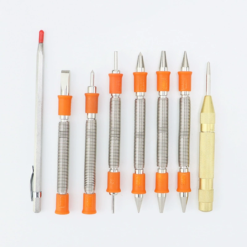8 -piece spring tool set Spring rushing nails rushing center