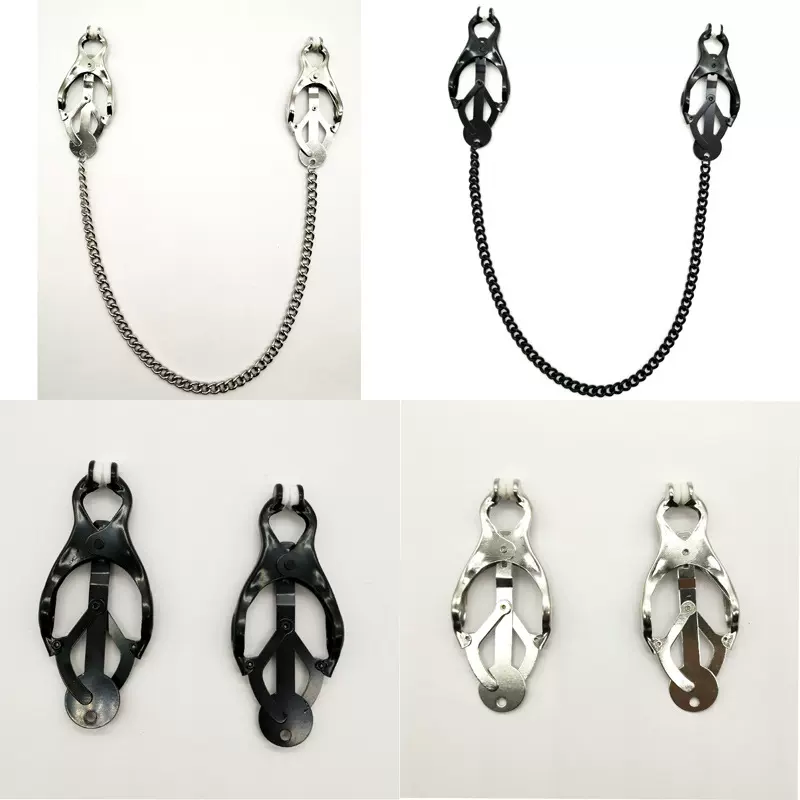蝴蝶乳夹 情趣链条乳夹 SM乳头调教束缚产品 厂家直销 跨境专供