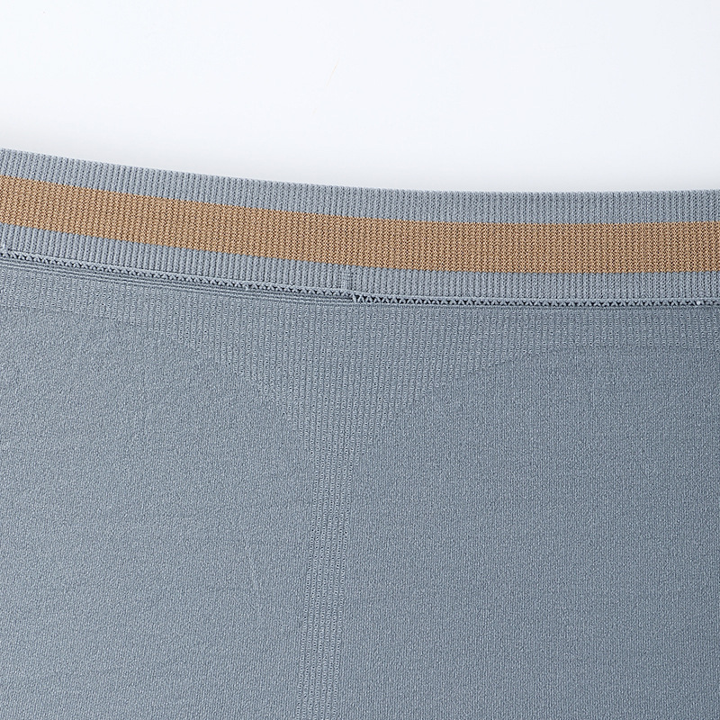 Caja de pantalones magnéticos 5D sin costuras para hombres, pantalones de cuadrícula transpirables sin marcas, pantalones de color sólido delgados