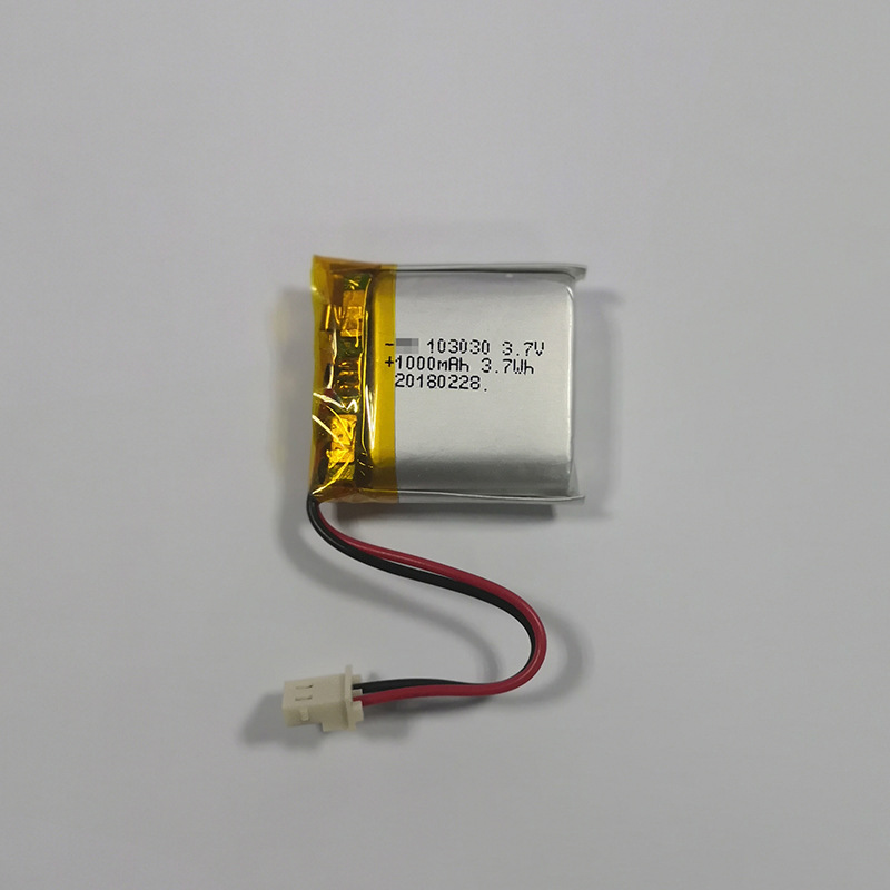 103030聚合物电池3.7V900mAh蓝牙耳机美容仪发热服电话机充电电池