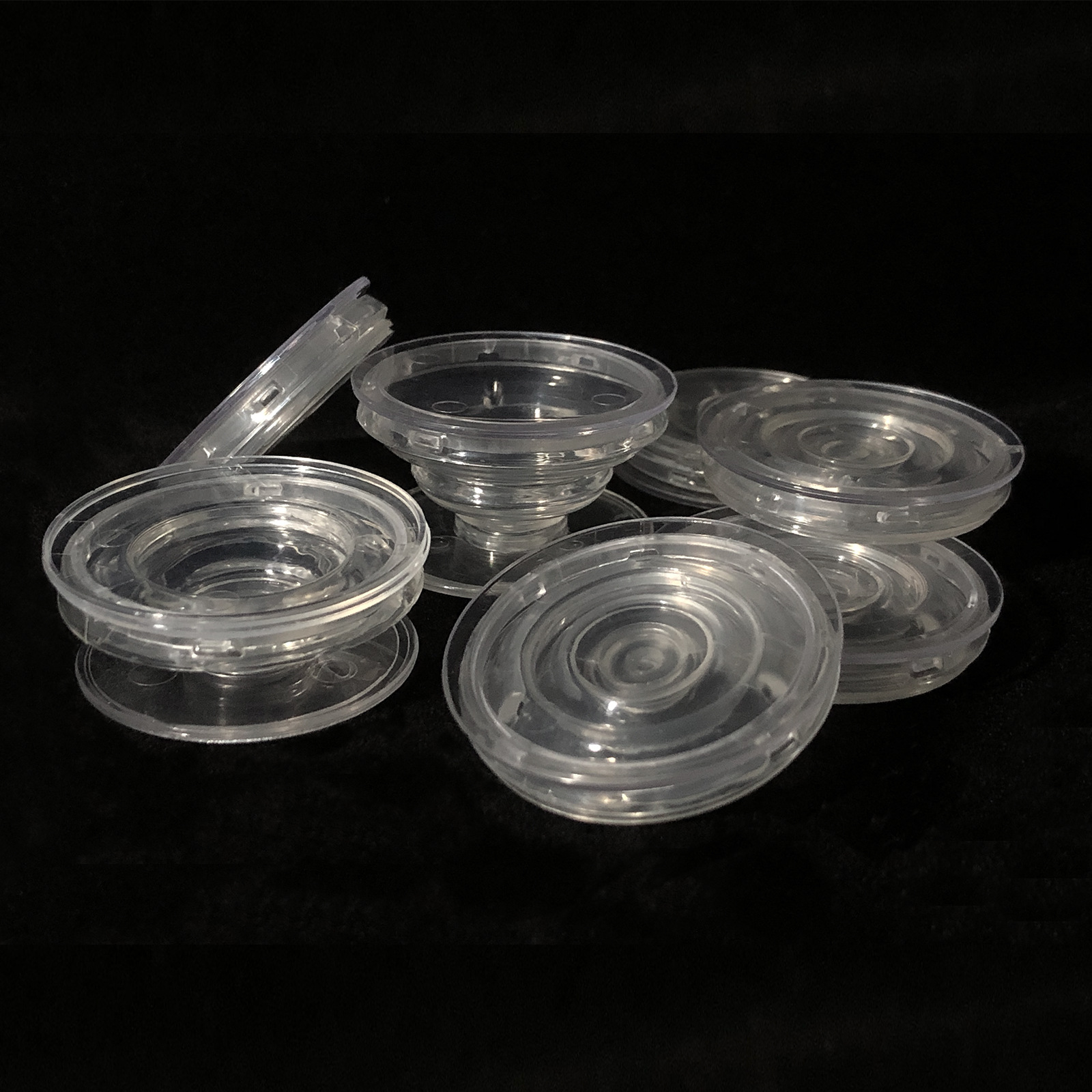 Transparent Airbag Bracket Telescopic Folding Chattering Same Airbag Mobile Phone Bracket Transparent Mobile Phone Case Material Airbag