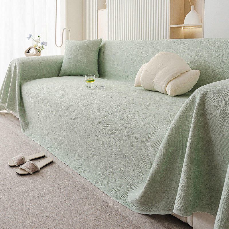 Sofa Cover Luxury Full Coverage Blanket For Summer Cooling_voghion.com