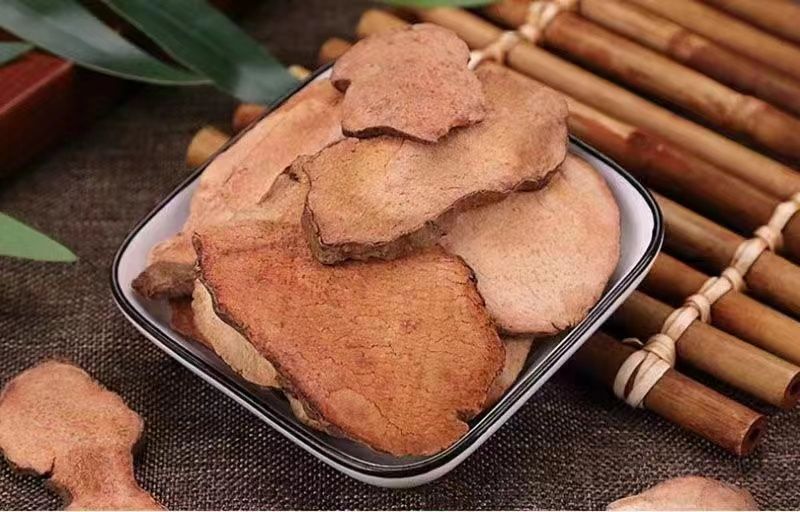 Dried Smilax Glabra Slices Tu Fu Ling 500g for Herbal Tea and Soup Decoction in use