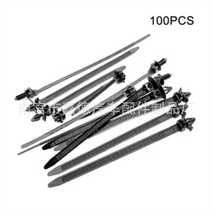 Automotive Wire Harness Tie Tape Airplane Head Tie Nylon Tie Wire Harness Tube Bundle Beam Finishing Tie Buckle