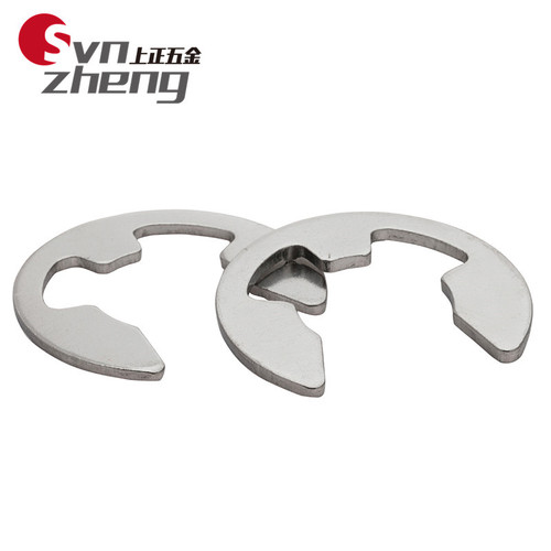304 stainless steel E-type circlip e-type circlip retaining ring opening buckle M1.2M2.5M3M4M5M6M8M10M15