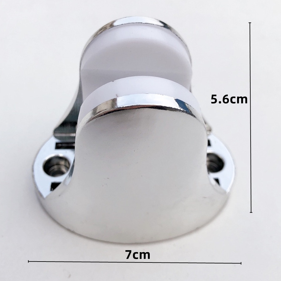 Gold coin base, movable showerhead base, showerhead bracket, shower head base, ABS screw fixed base Specification drawing