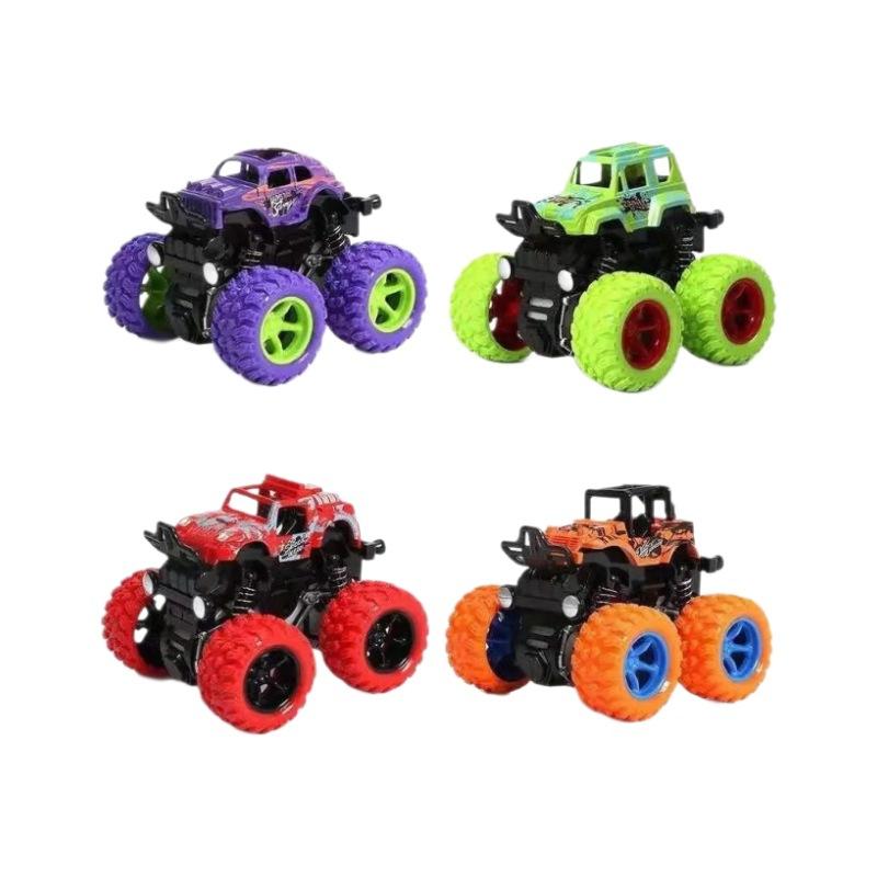 Off-road vehicle toy super resistente a la caída, modelo de coche de escalada, coche nostálgico, simulación de coche de juguete con tracción en las cuatro ruedas