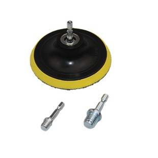 Disc flocking sandpaper self-adhesive disc polishing disc connecting rod converter connecting rod hexagonal electric drill adapter M10
