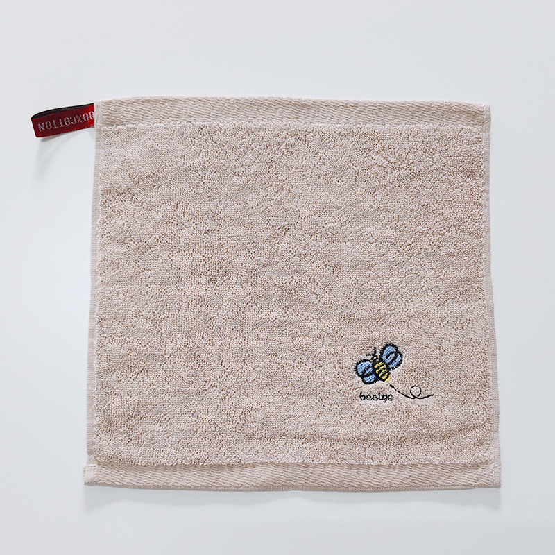 Besticktes Baumwoll-gesichtstuch Für Kinder Und Kindergarten_voghion.com