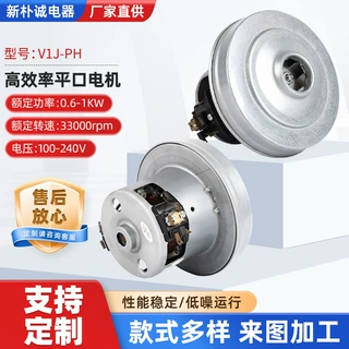 电动马达定制来图V1J-PH高效率平口家用电器600-1000W马达批发
