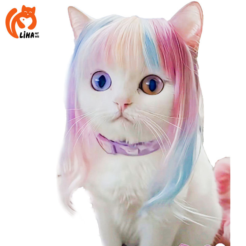 Карнавальный парик для кошек и собак Liha Pet