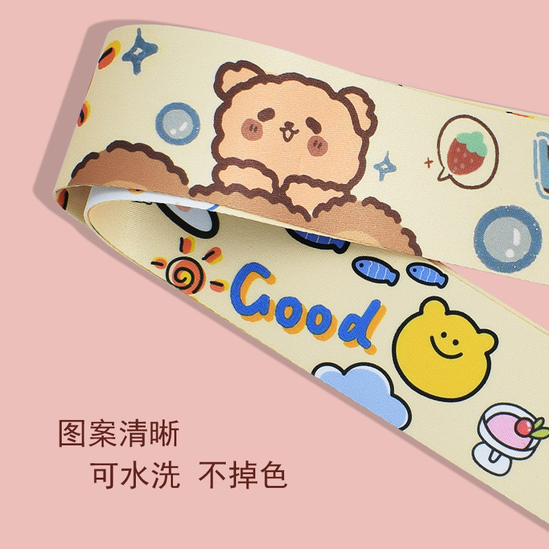 Dibujos animados de dibujos animados trolley cinta vinculante equipaje de viaje envío refuerzo contraseña bloqueo cinturón de embalaje