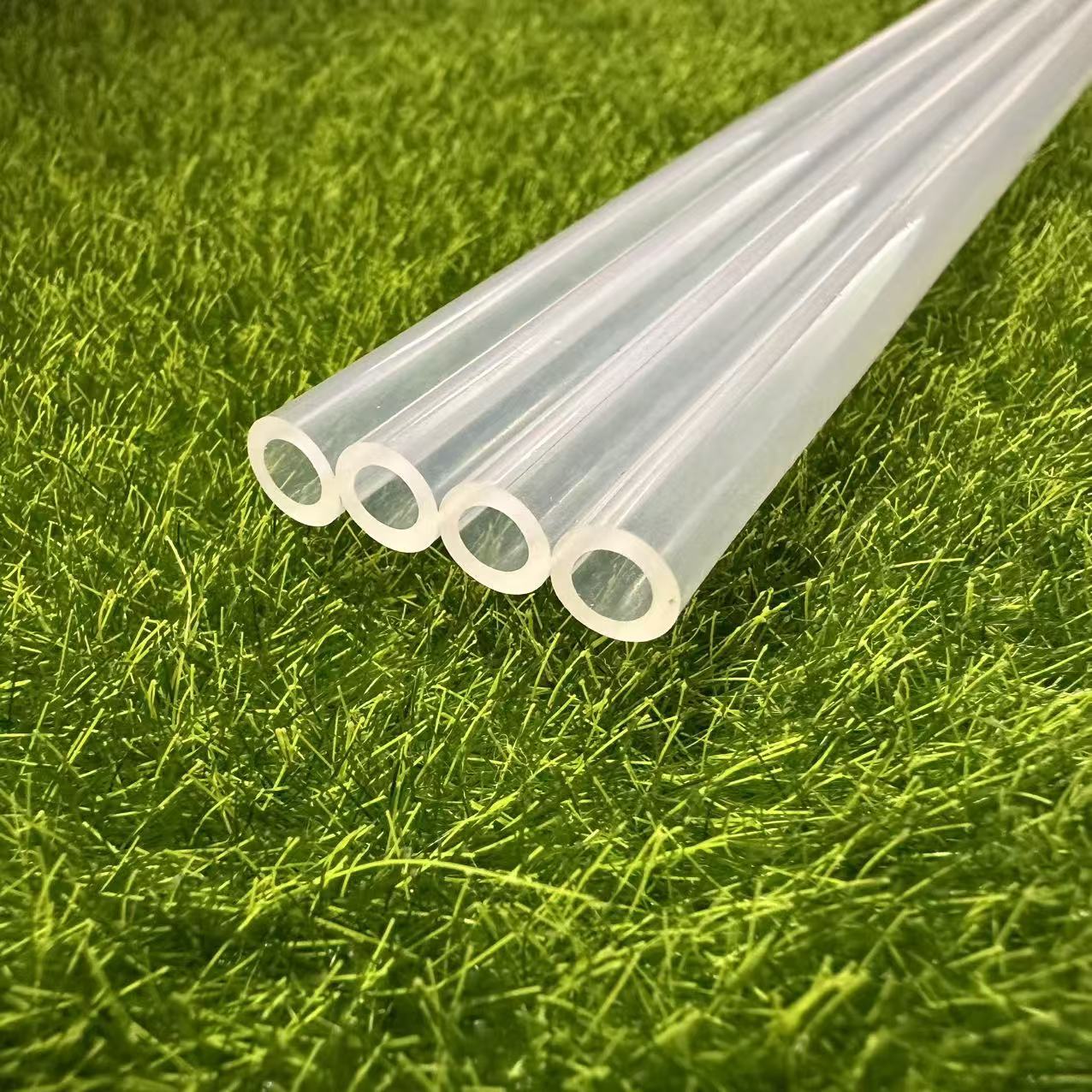 厂家定制四排硅胶管 4.5X7.5食品级透明刺激反馈治疗仪四排硅胶管