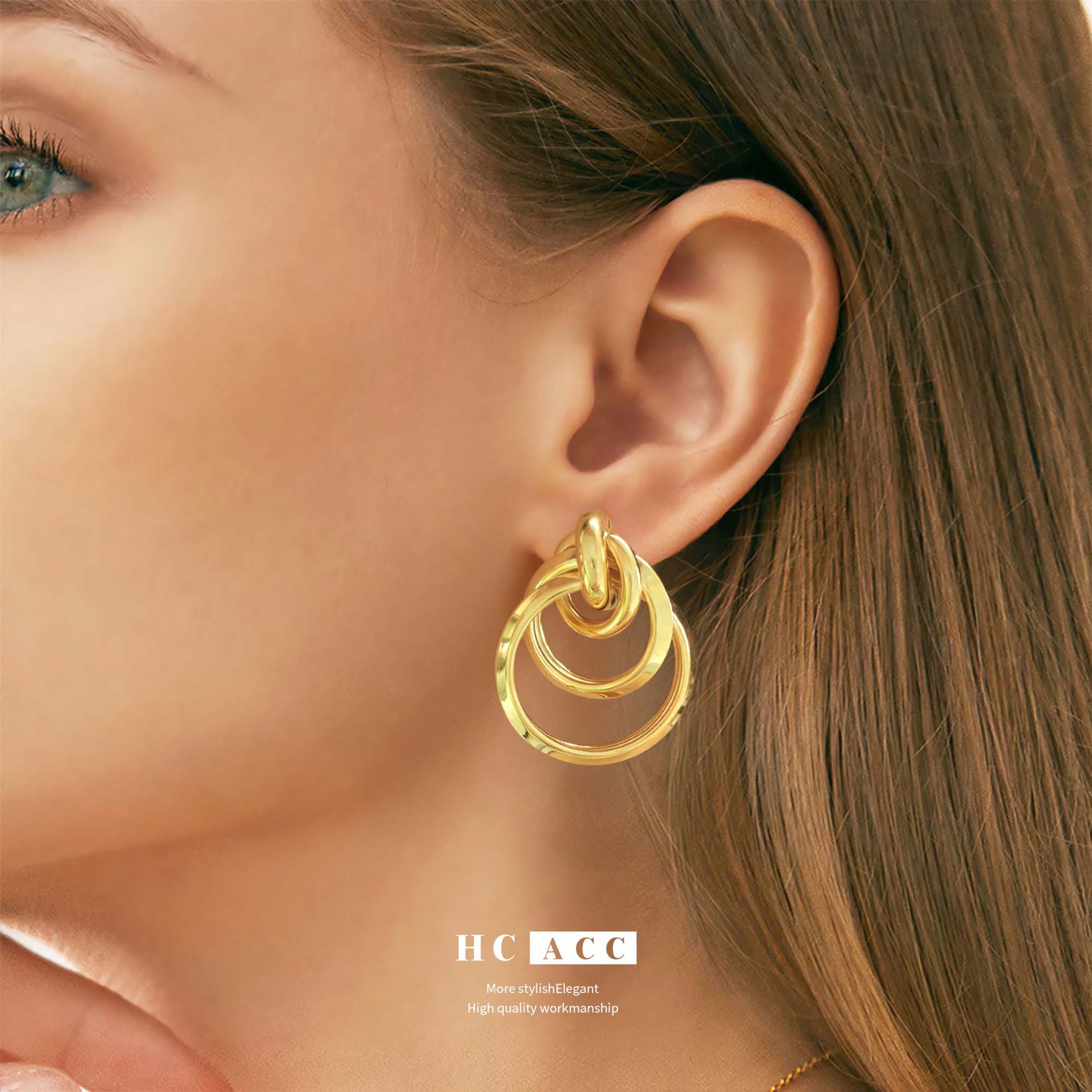 european-and-american-ins-style-niche-design-copper-real-gold-double-layer-winding-high-end-temperament-simple-fashion-womens-ear-jewelry