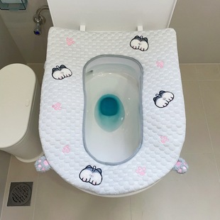 Koji Squatting Dual-purpose Toilet Pad Integrated Thickened Large Squatting Sitting Toilet Squatting Toilet Toilet Toilet Rings