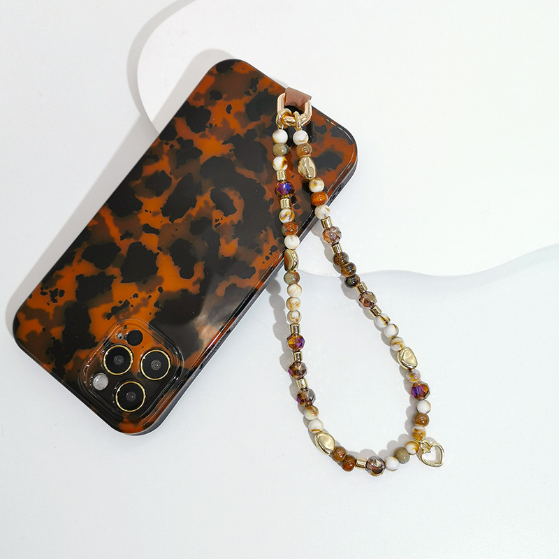 Eenvoudige Stijl Geometrisch Patroon CCB Kristallen Kralen Glazen Kralen Mobiele Telefoon Lanyard display picture 10