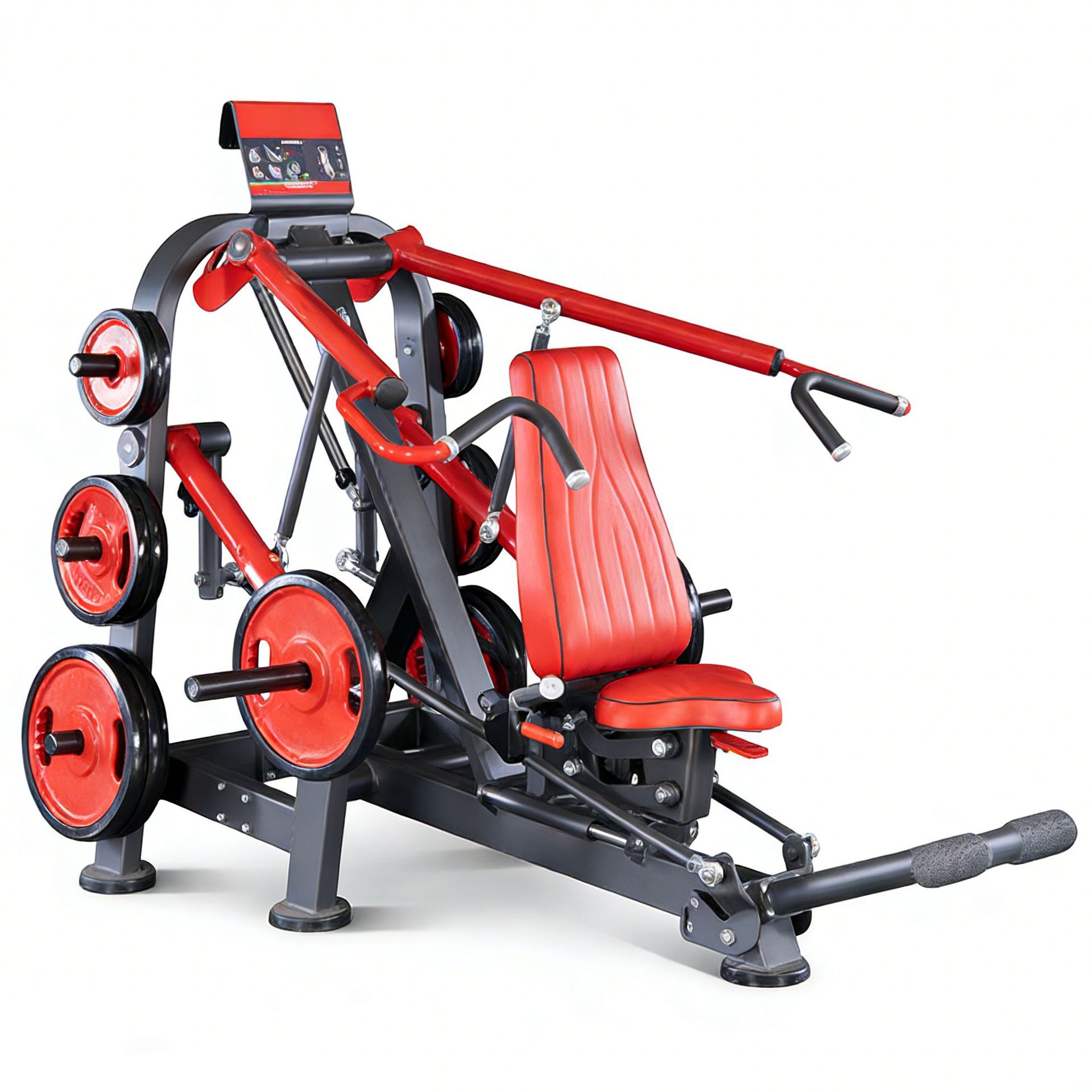 Equipos de gimnasio Panata, clip de gimnasio comercial, entrenamiento de pecho, levantamiento de espalda y cadera, conjunto completo de equipos de gimnasio de inserción panattaa.