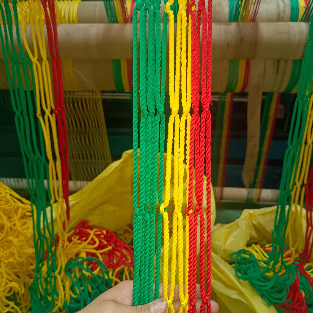 尼龙网网货柜防护网楼梯封垛网异型网手工网批发定制防坠落楼梯网