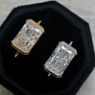 ¡¡���錚�W���¿�S925�y僽��Ƕ7*11mm�L�������н�ָ�h�W����
