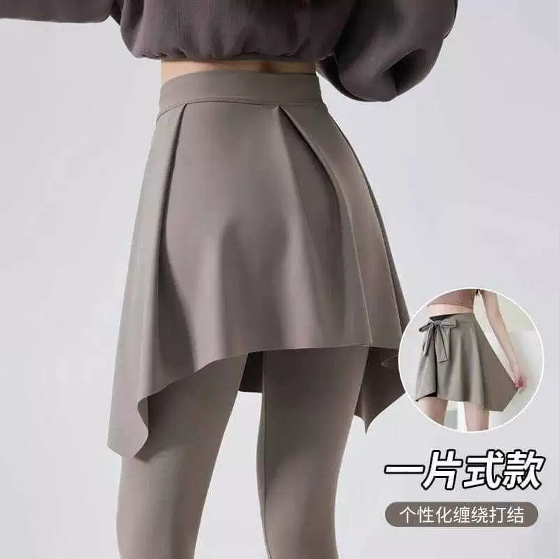 Fitted curtain, yoga clothing, mini-skirt, belt, protective underware for gym, for running