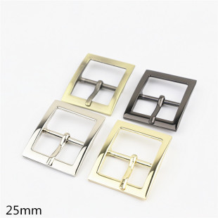 Bag hardware accessories square Japanese pin buckle bag with adjustable buckle belt buckle shoe buckle clothing accessories 25mm