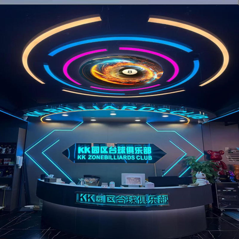 lámpara de arco creativa sala de billar sala de recepción sala de descanso centro comercial de videojuegos supermercado tienda de lámpara de arco