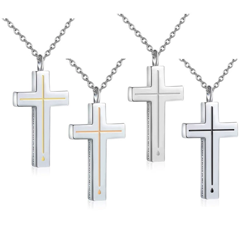 Популярный трансграничный памятный семейный кулон-урна для питомцев из нержавеющей стали, подвеска-урна