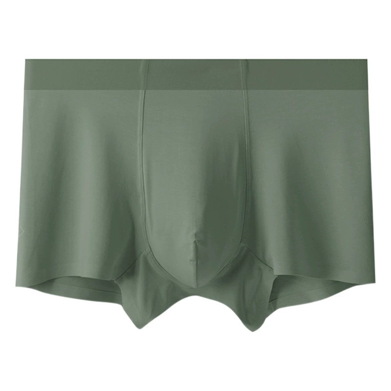 Мужское нижнее белье из модала 80-х годов с паклитакселем, летние дышащие бесшовные боксеры средней посадки, производитель нижнего белья из Чжуншаня.