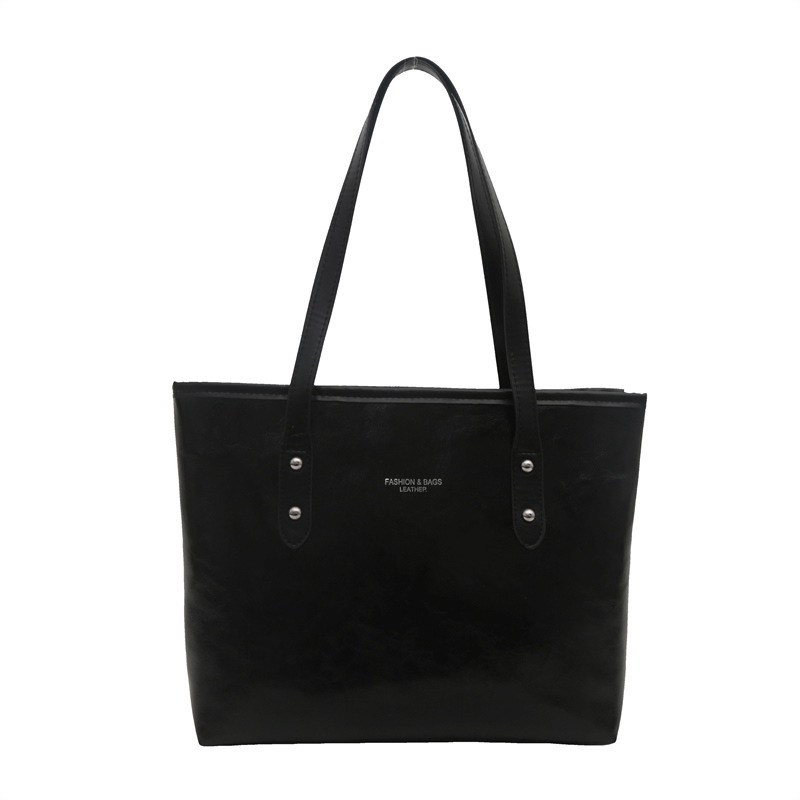 Bolso especial de cuero brillante de alta gama de moda para mujer 2024 nuevo bolso de hombro de gran capacidad para viajeros