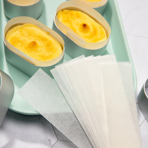 Semi-cooked cheesecake mold oval light cheese tart cheese yogurt cake mousse ring biscuit baking mold