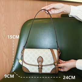 源头工厂2025新款女包跨境外贸高质感时尚斜挎包百搭单肩斜跨包