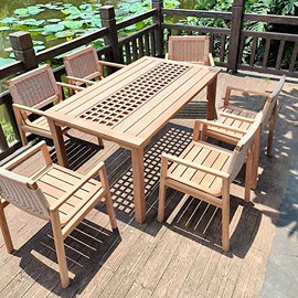 户外实木桌椅;户外沙发;沙滩椅